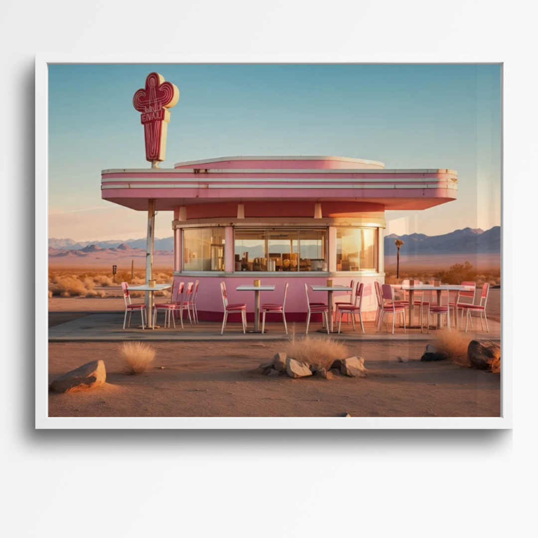 Pink Ice Cream Store