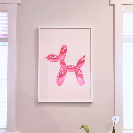 Pink Balloon Dog