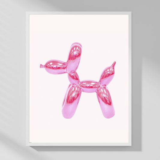 Pink Balloon Dog